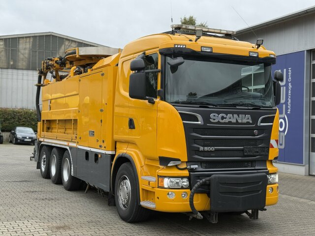 Scania R500 8x4 Kanalreiniger Kombi MÜLLER Canalmaster - Caminhão limpa fossa: foto 1 Scania R500 8x4 Kanalreiniger Kombi MÜLLER Canalmaster - Caminhão limpa fossa: foto 1