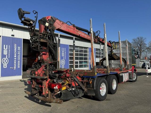 Scania R560 6x4 Holztransport Kran LOGLIFT HIAB 140S79R - Camião de transporte de madeira, Camião grua: foto 2 Scania R560 6x4 Holztransport Kran LOGLIFT HIAB 140S79R - Camião de transporte de madeira, Camião grua: foto 2