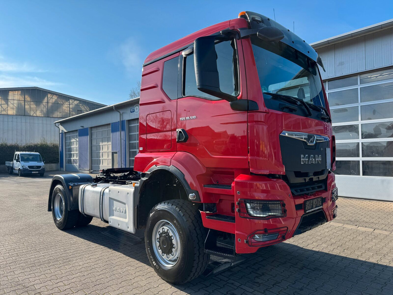 MAN TGS 18.510 4x4 SZM - Kipphyd. Blatt Luft Pritard - Tractor: foto 1 MAN TGS 18.510 4x4 SZM - Kipphyd. Blatt Luft Pritard - Tractor: foto 1