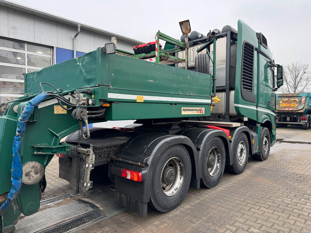 Tractor Mercedes-Benz ACTROS 4163 8x4 Schwerlast +Tieflader 4+2 *83 T: foto 5