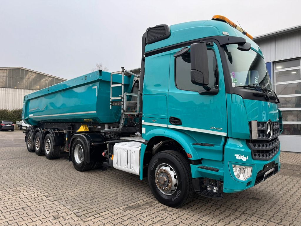 Tractor Mercedes-Benz Arocs 2142 4x4H SZM Euro 6 Kipphydraulik: foto 1