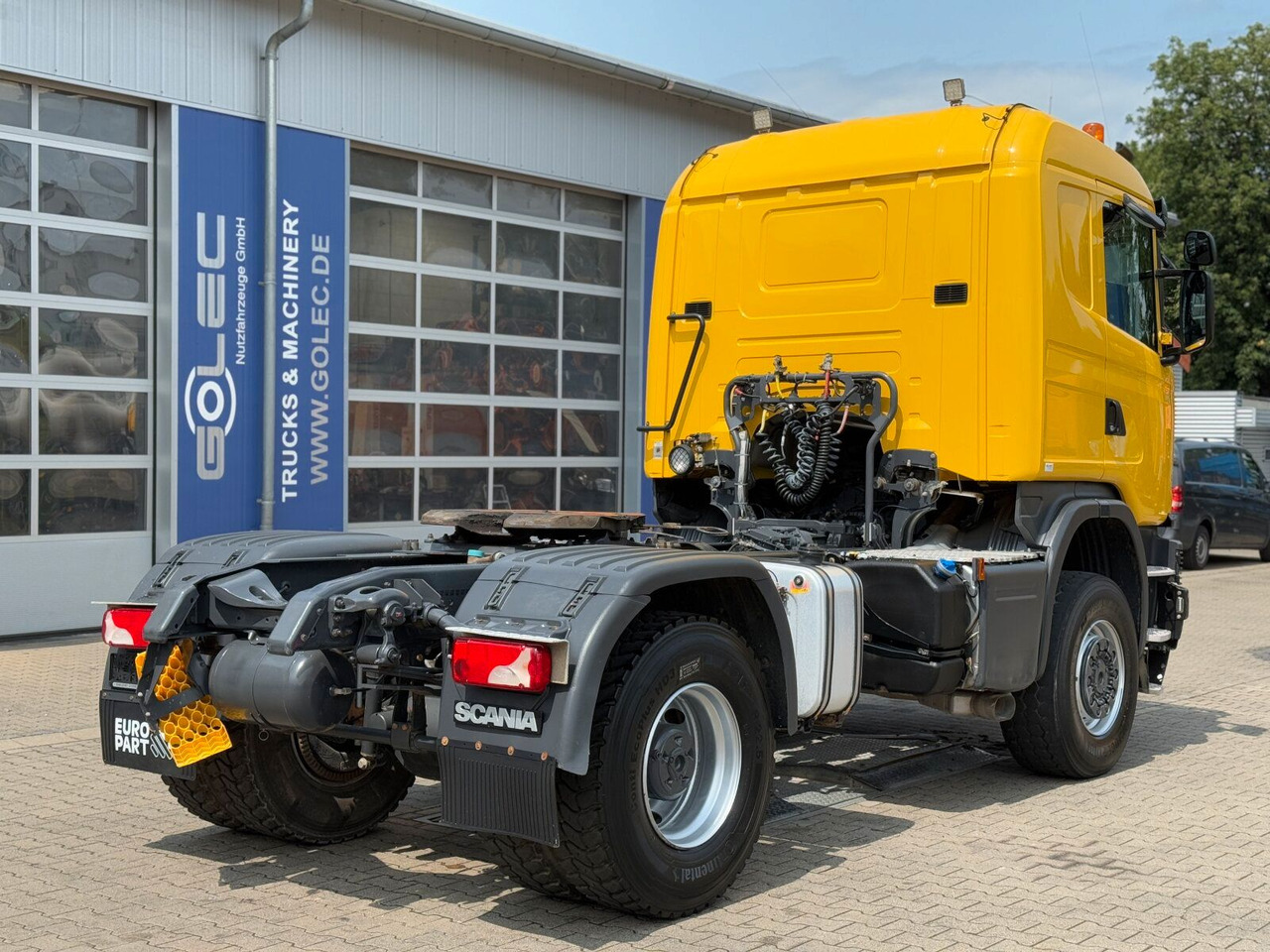 Scania G450 4x4 Euro 6 SZM Kipphydraulik Blatt/ Luft - Tractor: foto 3 Scania G450 4x4 Euro 6 SZM Kipphydraulik Blatt/ Luft - Tractor: foto 3