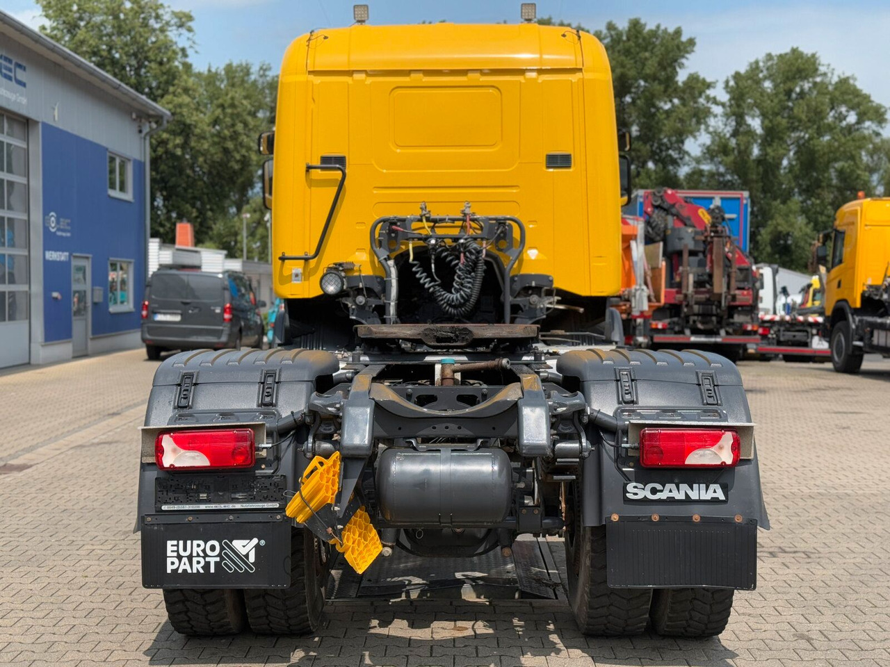 Scania G450 4x4 Euro 6 SZM Kipphydraulik Blatt/ Luft - Tractor: foto 4 Scania G450 4x4 Euro 6 SZM Kipphydraulik Blatt/ Luft - Tractor: foto 4