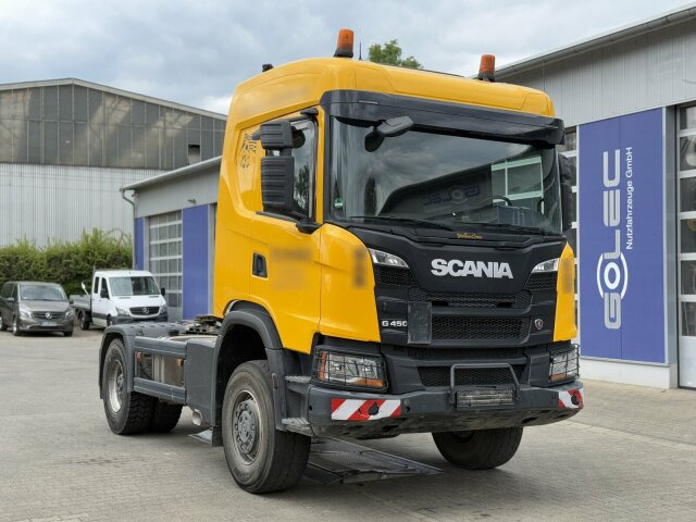 Scania G450 XT 4x4 Euro 6 SZM Kipphydraulik Blatt/ Luft - Tractor: foto 1 Scania G450 XT 4x4 Euro 6 SZM Kipphydraulik Blatt/ Luft - Tractor: foto 1