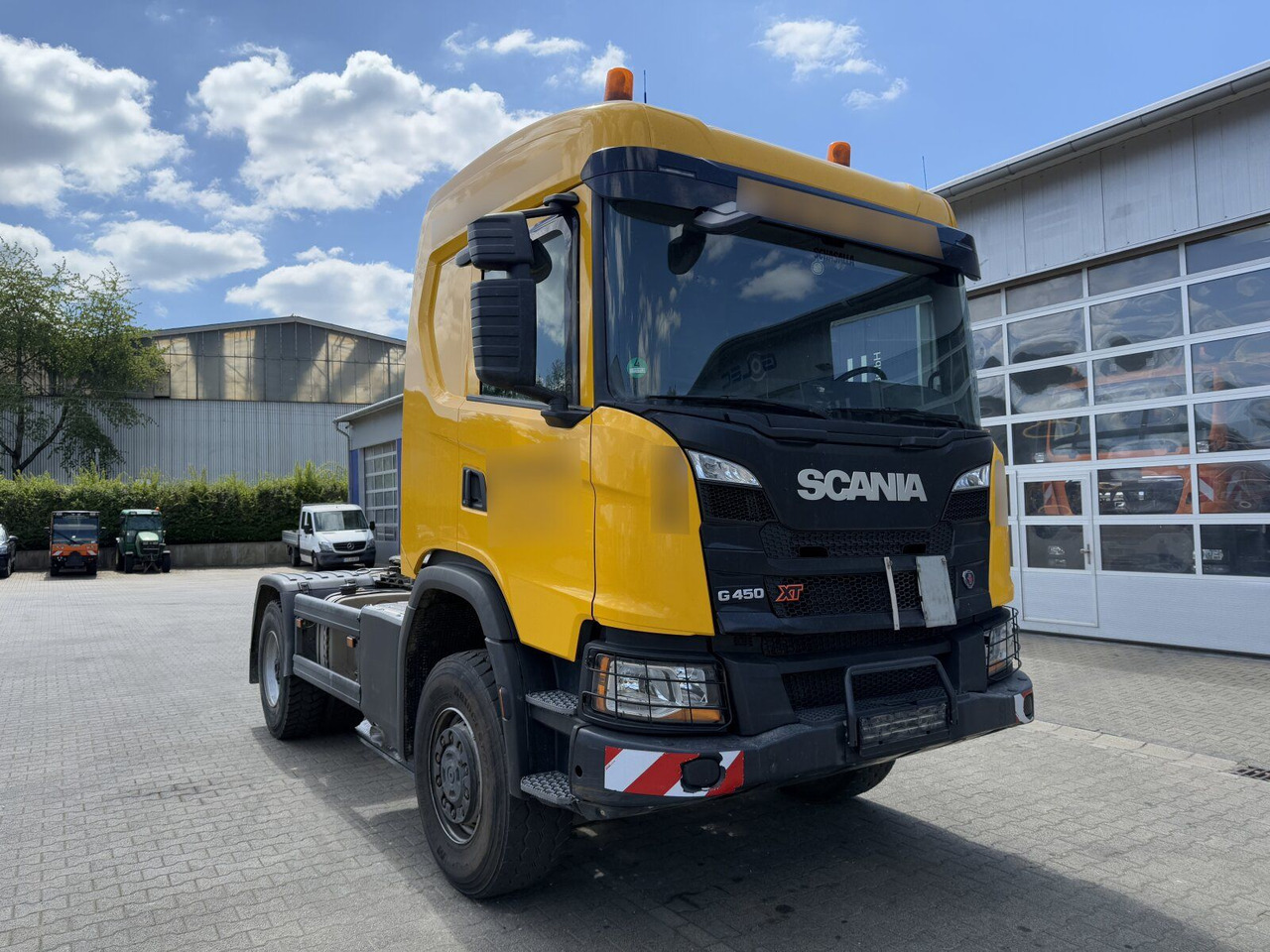 Scania G450 XT 4x4 Euro 6 SZM Kipphydraulik Blatt/ Luft - Tractor: foto 1 Scania G450 XT 4x4 Euro 6 SZM Kipphydraulik Blatt/ Luft - Tractor: foto 1
