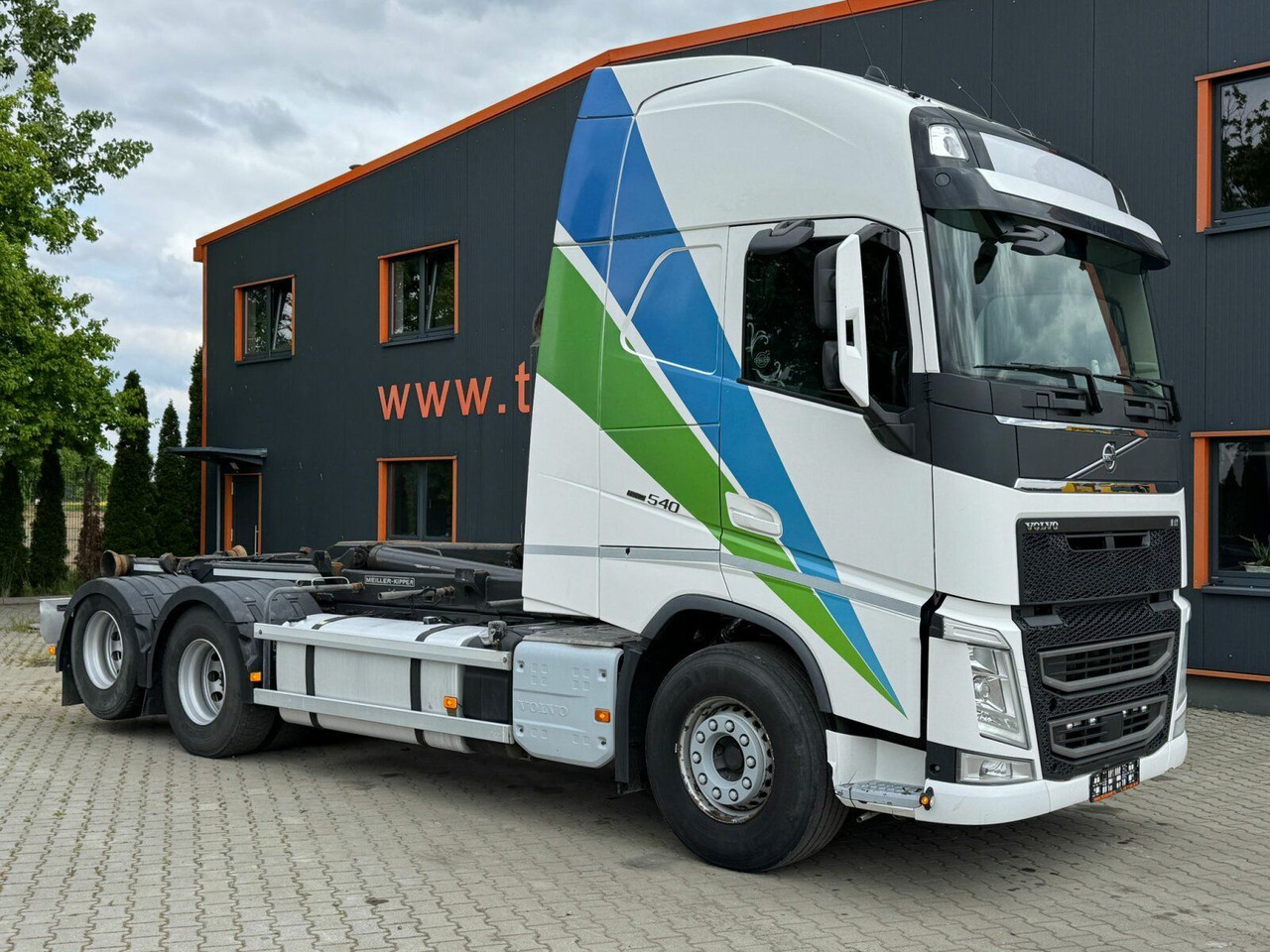 Volvo FH 540 6x2 Abrollkipper MEILLER RK 26.67 - Camião polibenne: foto 1 Volvo FH 540 6x2 Abrollkipper MEILLER RK 26.67 - Camião polibenne: foto 1
