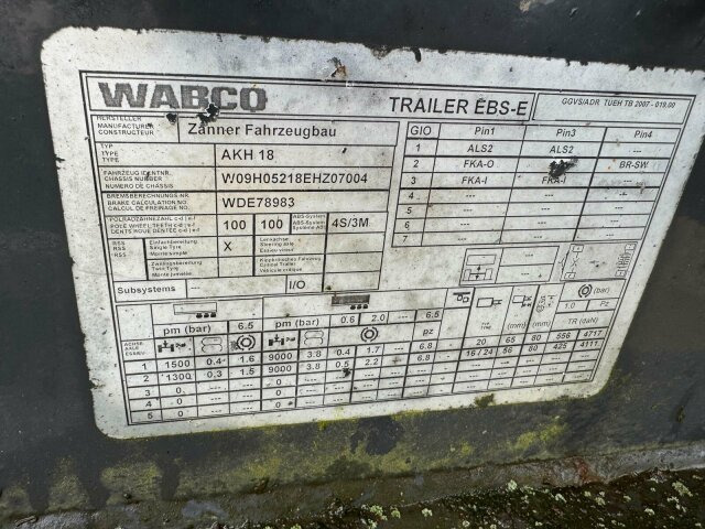 ZANNER AHK 18 Holzanhänger 2 Achse 3350kg - Reboque transporte de madeira: foto 3 ZANNER AHK 18 Holzanhänger 2 Achse 3350kg - Reboque transporte de madeira: foto 3