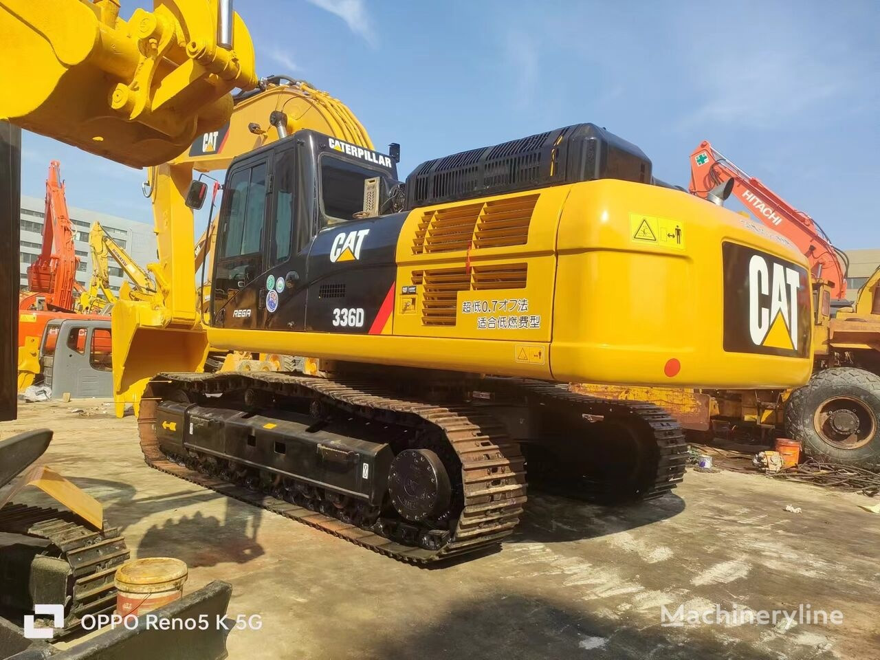 Escavadora de rastos Caterpillar 336D: foto 1