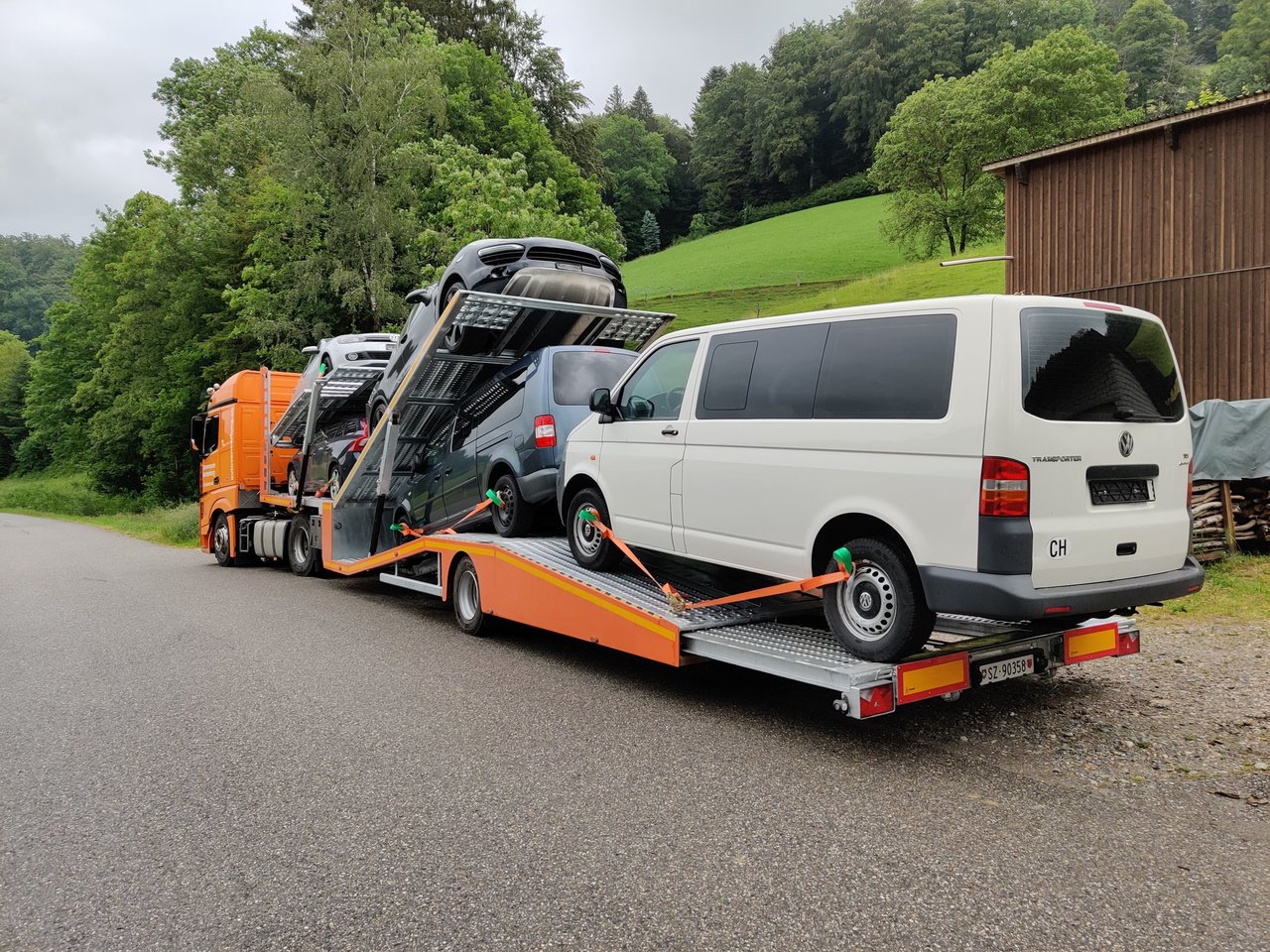 Semi-reboque transporte de veículos novo KALEPAR KLP 119V5 Autotransporter: foto 9