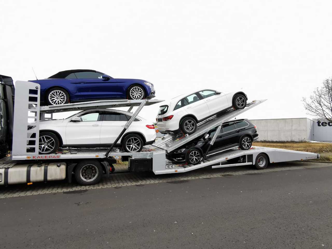 Semi-reboque transporte de veículos novo KALEPAR KLP 119V5 Autotransporter: foto 12