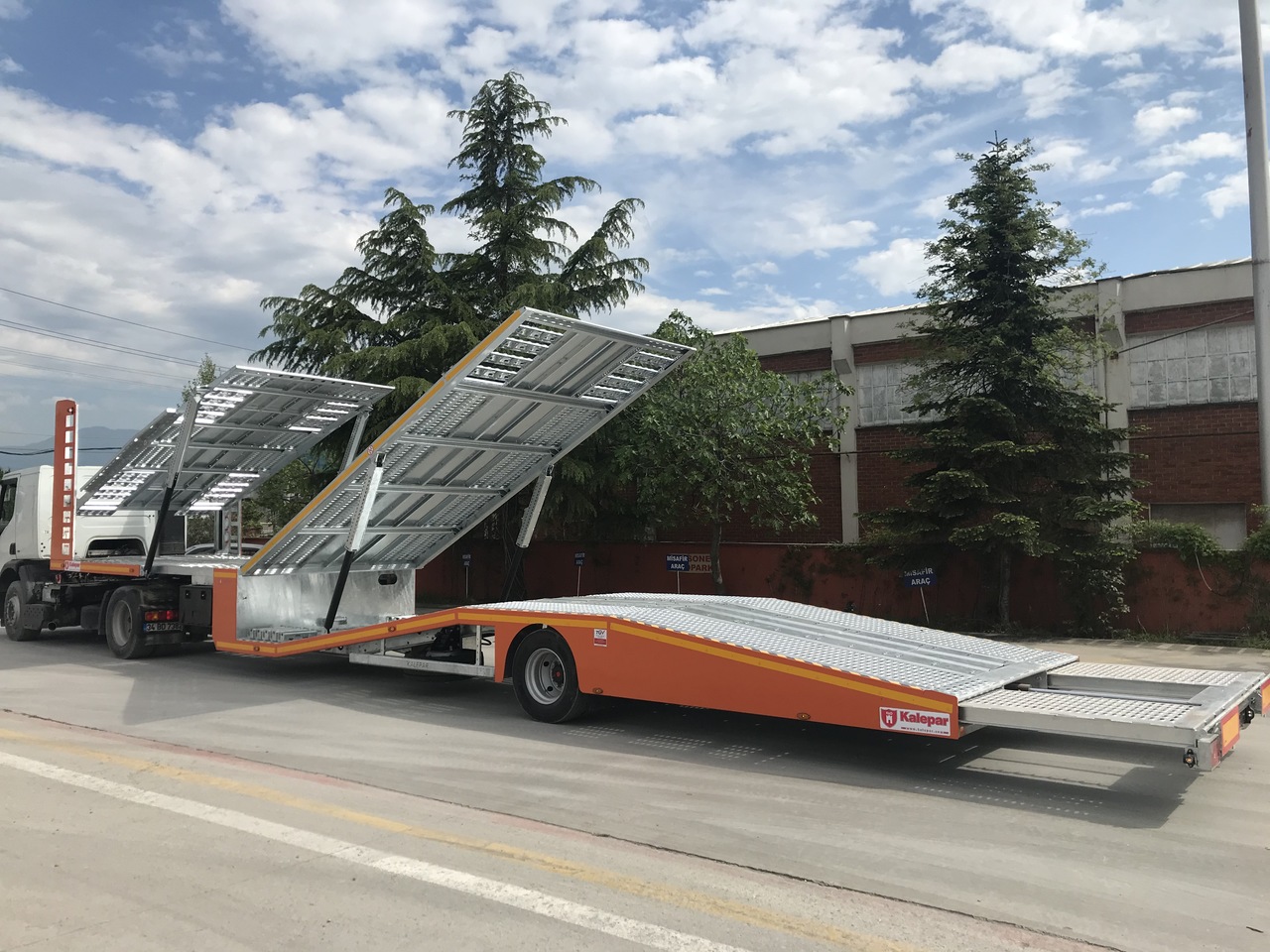 Semi-reboque transporte de veículos novo KALEPAR KLP 119V5 Autotransporter: foto 8