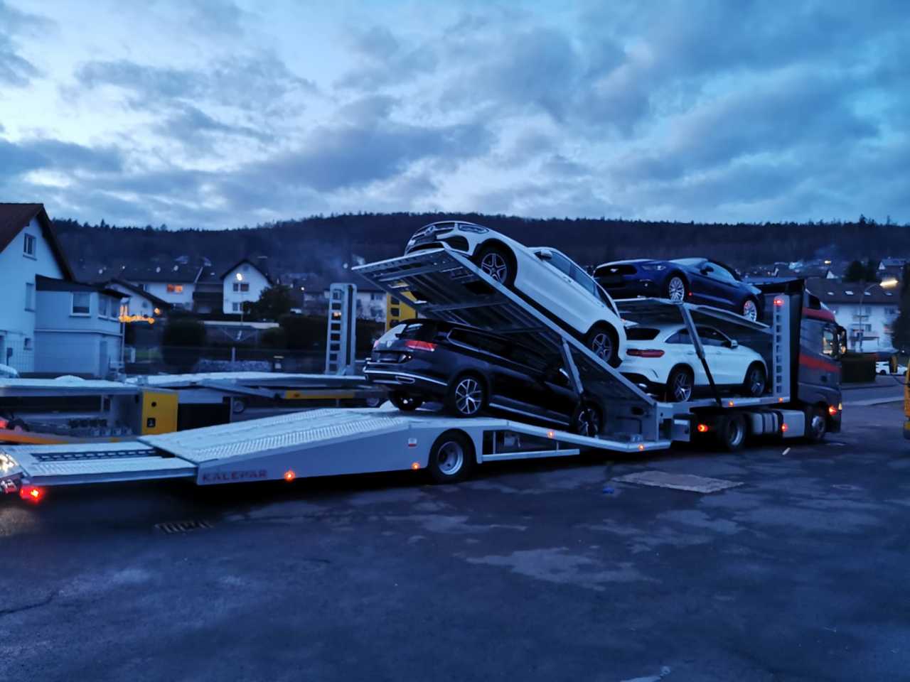 Semi-reboque transporte de veículos novo KALEPAR KLP 119V5 Autotransporter: foto 14