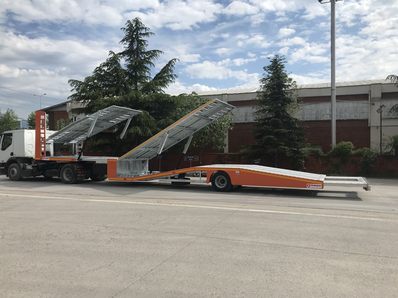 Semi-reboque transporte de veículos novo KALEPAR KLP 119V5 Autotransporter: foto 7