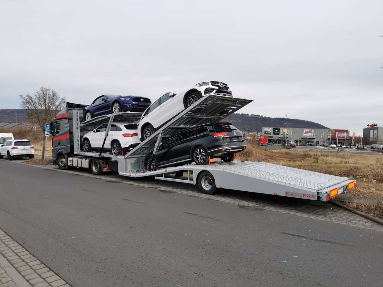 Semi-reboque transporte de veículos novo KALEPAR KLP 119V5 Autotransporter: foto 13