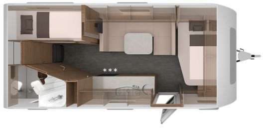 Knaus Sport 580 QS Truma Gasboiler - Caravana: foto 2 Knaus Sport 580 QS Truma Gasboiler - Caravana: foto 2