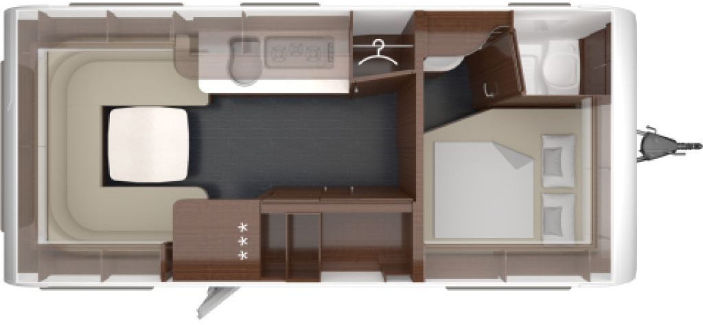 Tabbert Puccini 560 TD 2,5 3 Pakete - Caravana: foto 2 Tabbert Puccini 560 TD 2,5 3 Pakete - Caravana: foto 2