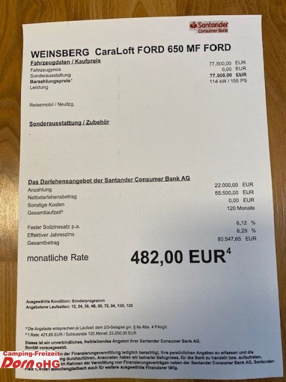 Weinsberg CaraLoft 650 MF Automatikgetriebe Weinsberg CaraLoft 650 MF Automatikgetriebe - Autocaravana perfilada: foto 3 Weinsberg CaraLoft 650 MF Automatikgetriebe Weinsberg CaraLoft 650 MF Automatikgetriebe - Autocaravana perfilada: foto 3