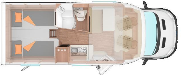 Weinsberg CaraSuite 650 MEG Automatikgetriebe/155 PS - Autocaravana perfilada: foto 2 Weinsberg CaraSuite 650 MEG Automatikgetriebe/155 PS - Autocaravana perfilada: foto 2