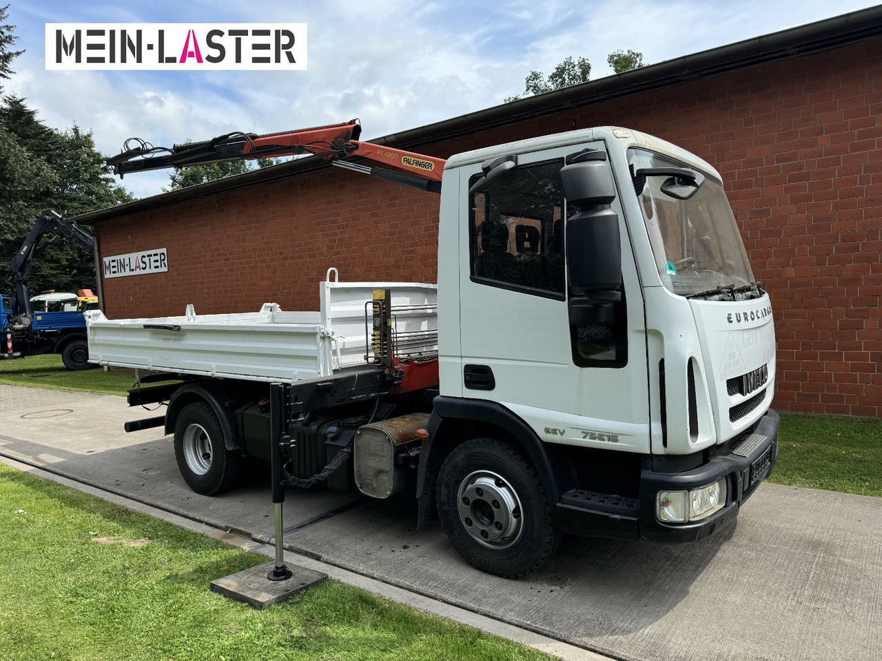 Iveco ML75E16 3 S-Kipper Kran PK 9,4m-550 kg Greifer - Carrinha basculante: foto 2 Iveco ML75E16 3 S-Kipper Kran PK 9,4m-550 kg Greifer - Carrinha basculante: foto 2