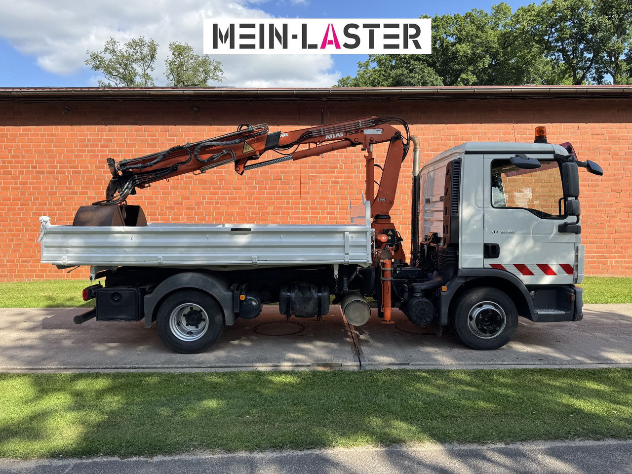 MAN TGL 8.150 3 S-Kipper Atlas 75 10m -1t. Funk FB - Carrinha basculante: foto 5 MAN TGL 8.150 3 S-Kipper Atlas 75 10m -1t. Funk FB - Carrinha basculante: foto 5