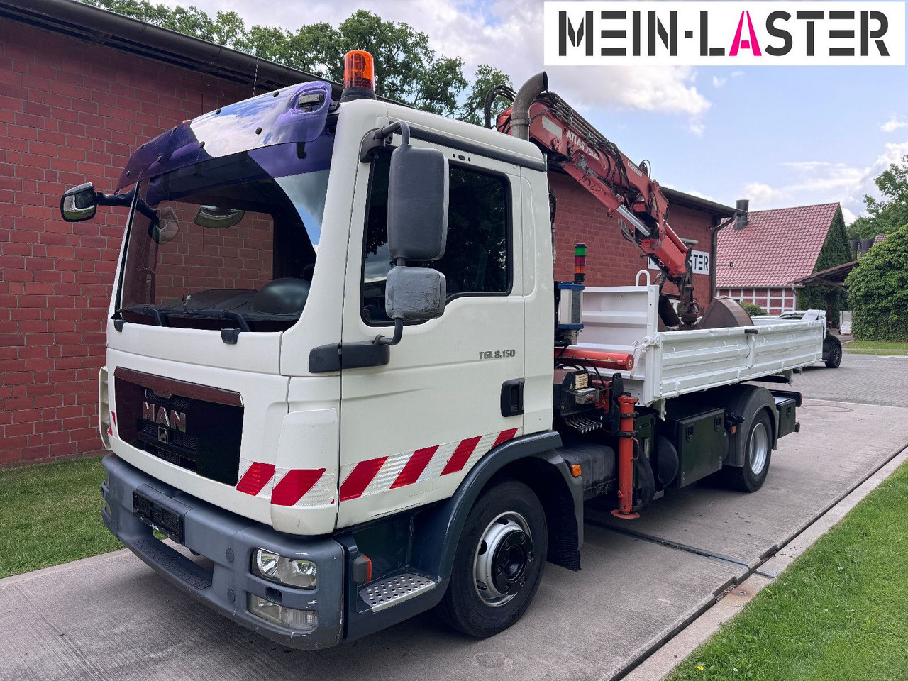 MAN TGL 8.150 3 S-Kipper Atlas 75 10m -1t. Funk FB - Carrinha basculante: foto 3 MAN TGL 8.150 3 S-Kipper Atlas 75 10m -1t. Funk FB - Carrinha basculante: foto 3