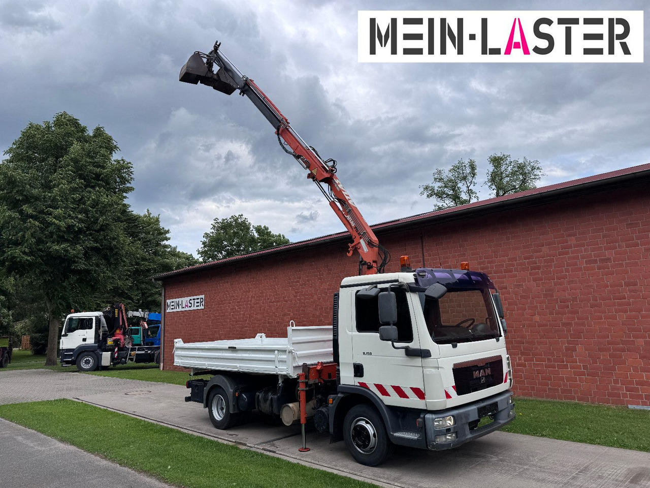 MAN TGL 8.150 3 S-Kipper Atlas 75 10m -1t. Funk FB - Carrinha basculante: foto 2 MAN TGL 8.150 3 S-Kipper Atlas 75 10m -1t. Funk FB - Carrinha basculante: foto 2