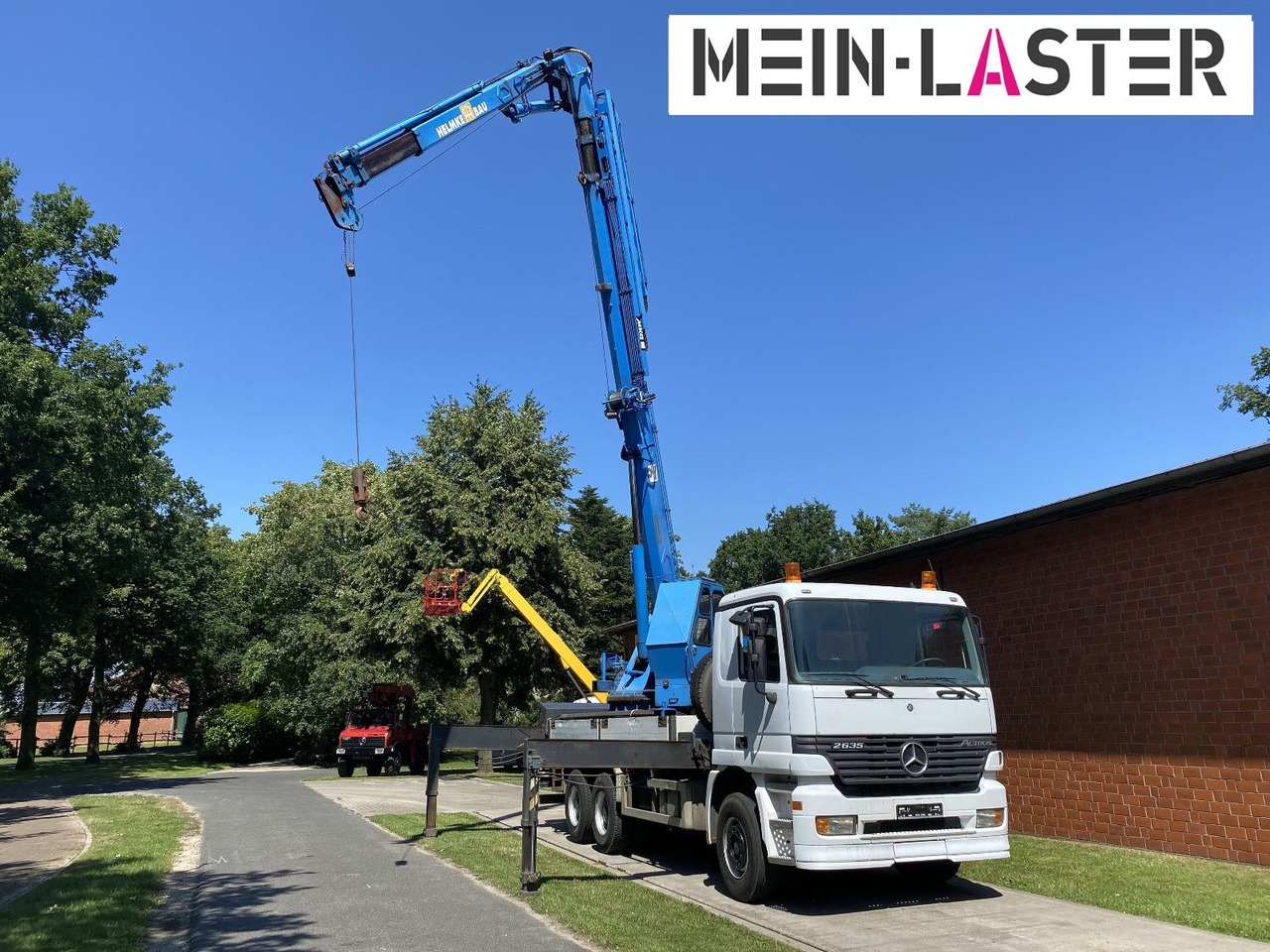 Mercedes-Benz 3335 V6 MKG 550 Ta2-a2 -46m 420 kg Funk - Camião grua: foto 2 Mercedes-Benz 3335 V6 MKG 550 Ta2-a2 -46m 420 kg Funk - Camião grua: foto 2