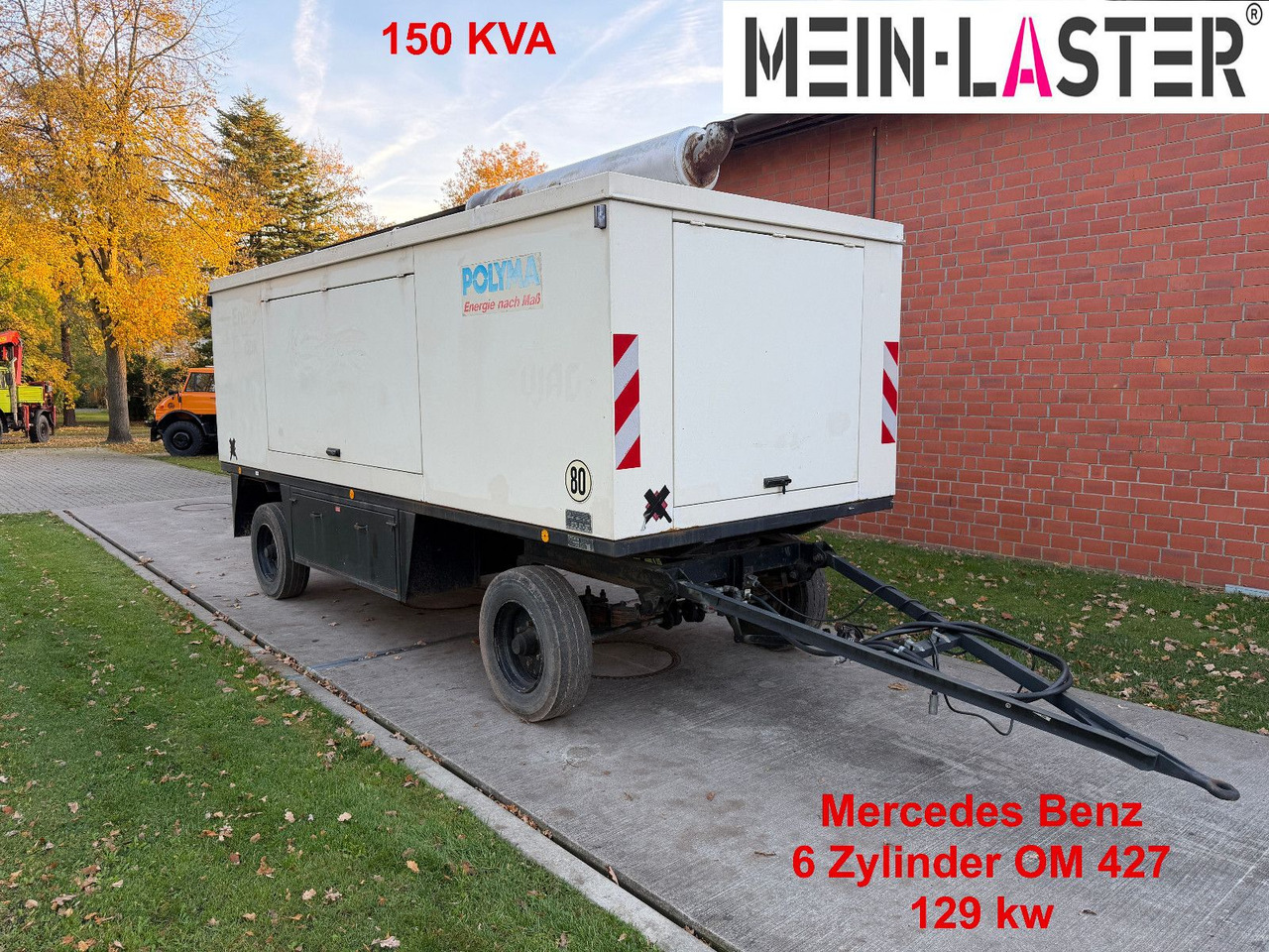 Polyma 150 KVA Mercedes Benz 6 Zylinder - Gerador elétrico: foto 1 Polyma 150 KVA Mercedes Benz 6 Zylinder - Gerador elétrico: foto 1