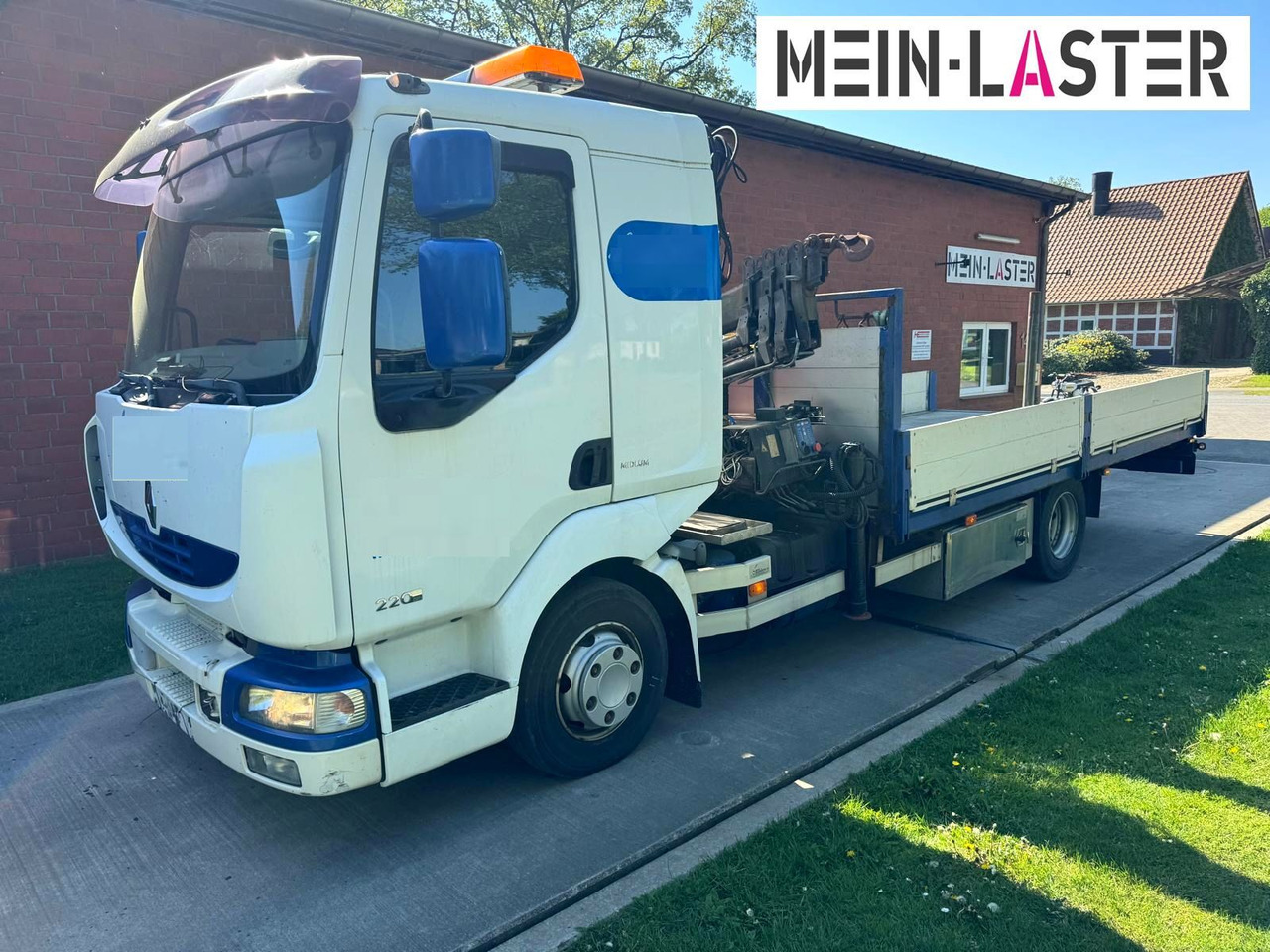 Renault Midlum 220 HMF 683 K4 15m-400 Kg Funk Seilwinde - Camião grua: foto 2 Renault Midlum 220 HMF 683 K4 15m-400 Kg Funk Seilwinde - Camião grua: foto 2