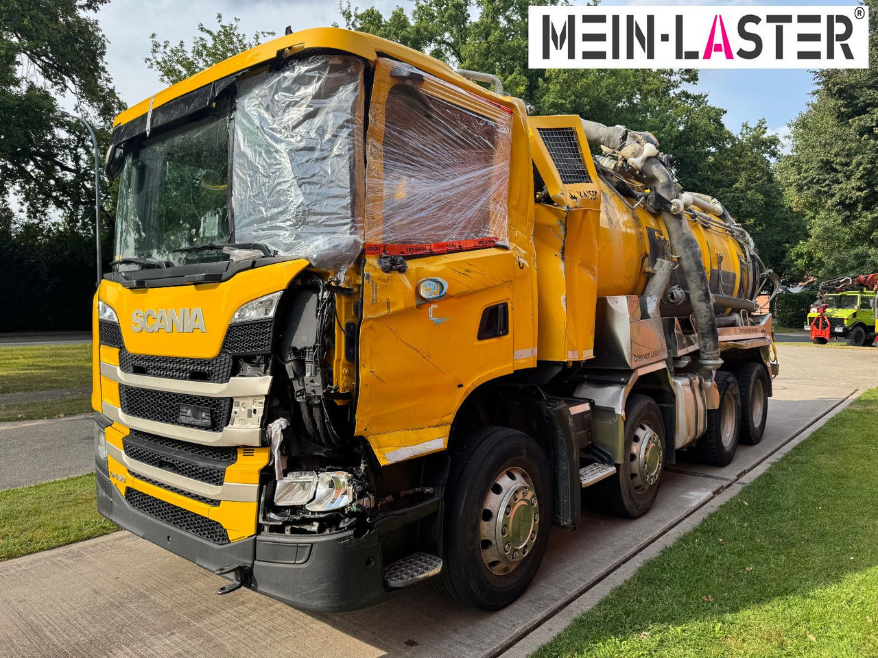 Scania G 450 8x4 Kaiser Twister Komfort V2A Funk - Caminhão limpa fossa: foto 2 Scania G 450 8x4 Kaiser Twister Komfort V2A Funk - Caminhão limpa fossa: foto 2