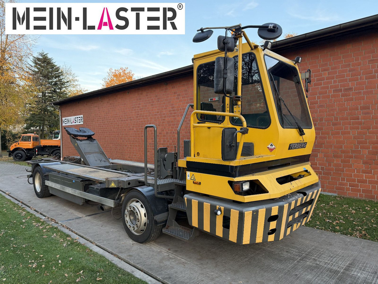 Terberg BC 182 Wiesel-Mafi-Wechsel-Kamag-SZM - Camião transportador de contêineres/ Caixa móvel: foto 2 Terberg BC 182 Wiesel-Mafi-Wechsel-Kamag-SZM - Camião transportador de contêineres/ Caixa móvel: foto 2