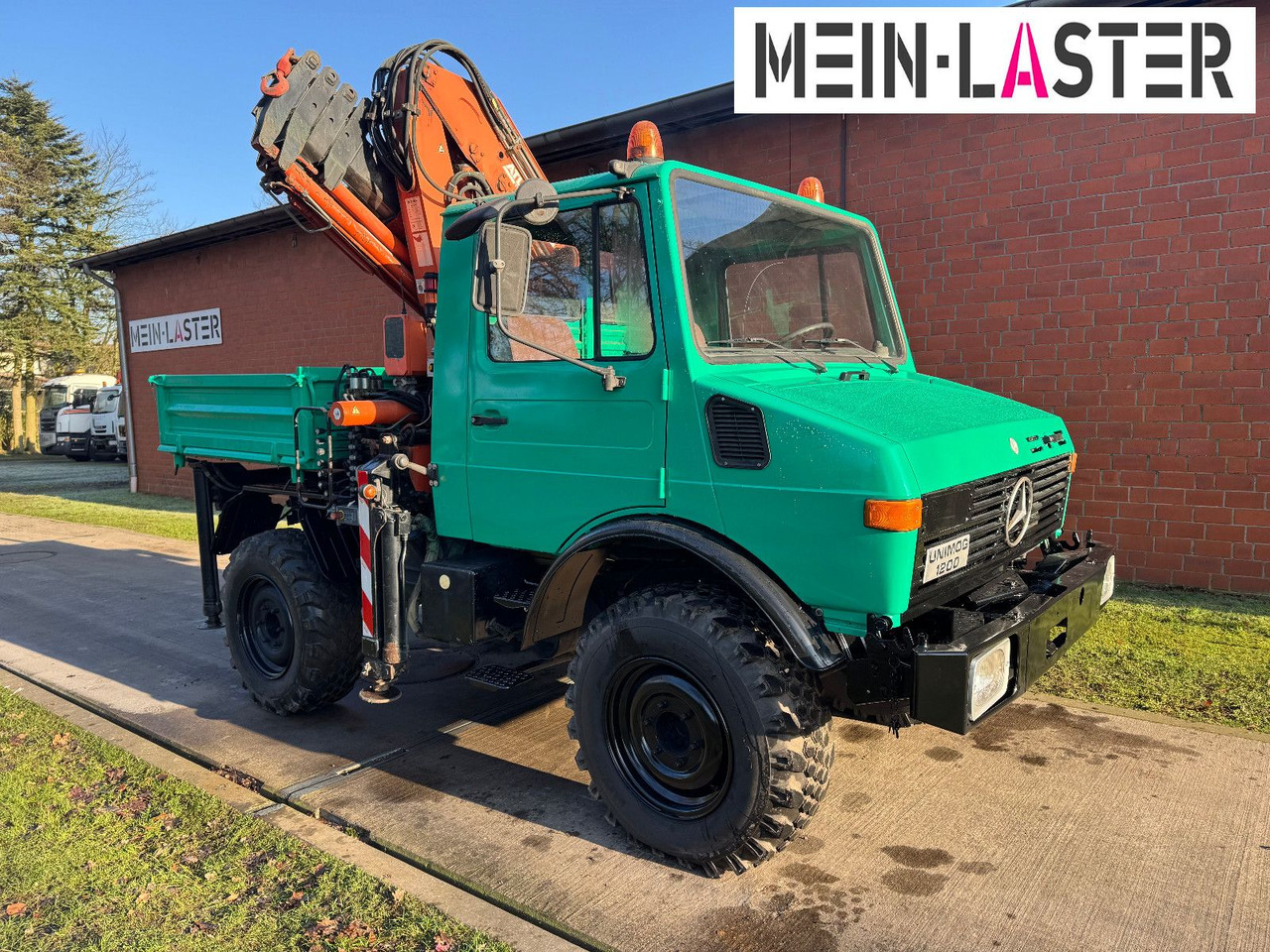 Unimog U 1200 Atlas 75.2 Kran 14 m Funk FB *1. Hand - Camião grua: foto 4 Unimog U 1200 Atlas 75.2 Kran 14 m Funk FB *1. Hand - Camião grua: foto 4