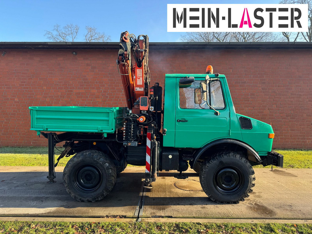 Unimog U 1200 Atlas 75.2 Kran 14 m Funk FB *1. Hand - Camião grua: foto 5 Unimog U 1200 Atlas 75.2 Kran 14 m Funk FB *1. Hand - Camião grua: foto 5