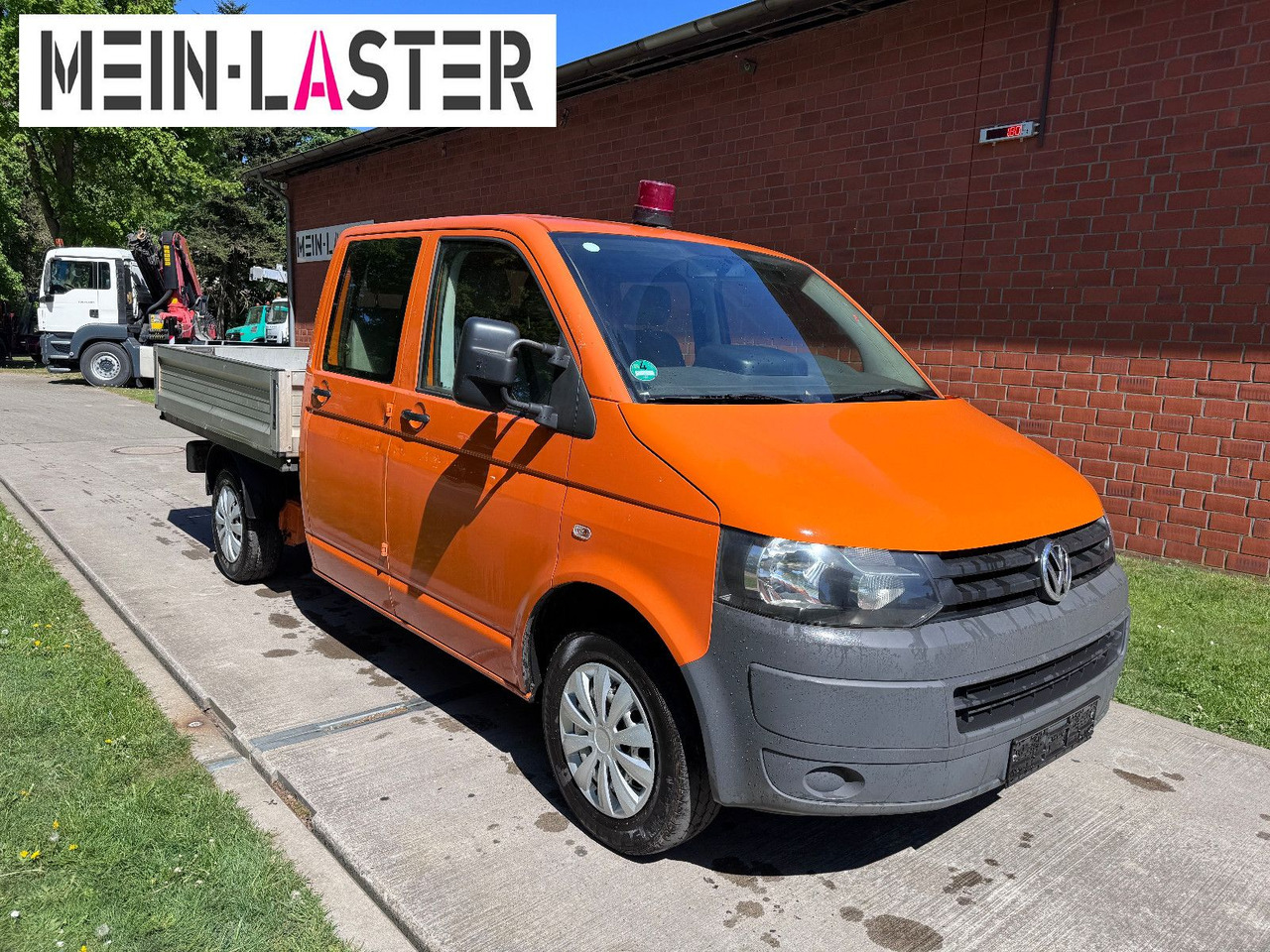 Volkswagen T5 2.0 TDI Doka Pritsche 6 Sitzer AHK - Carrinha de caixa aberta, Carrinha cabine dupla: foto 1 Volkswagen T5 2.0 TDI Doka Pritsche 6 Sitzer AHK - Carrinha de caixa aberta, Carrinha cabine dupla: foto 1