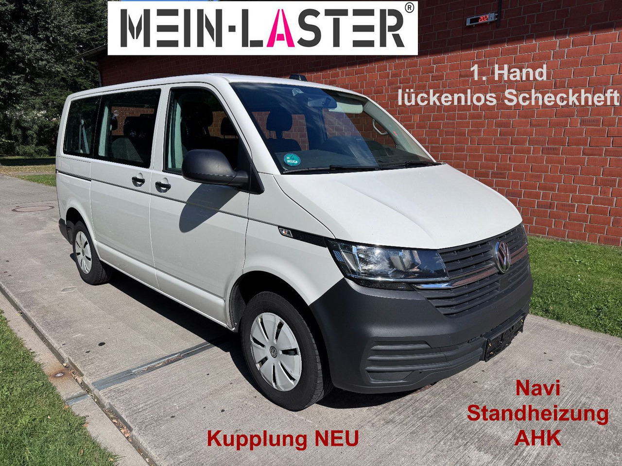 Volkswagen T6 2.0 tdi Standheizung Navigation AHK TÜV 5/27 - Furgão de passageiros: foto 1 Volkswagen T6 2.0 tdi Standheizung Navigation AHK TÜV 5/27 - Furgão de passageiros: foto 1