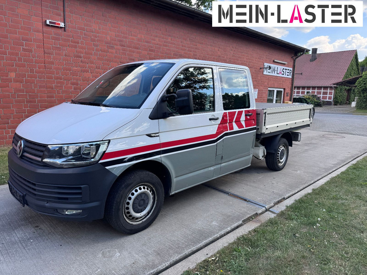 Volkswagen VW T6 2.0 TDI Doka Pritsche 6 Sitzer TÜV 5-27 - Carrinha de caixa aberta, Carrinha cabine dupla: foto 2 Volkswagen VW T6 2.0 TDI Doka Pritsche 6 Sitzer TÜV 5-27 - Carrinha de caixa aberta, Carrinha cabine dupla: foto 2
