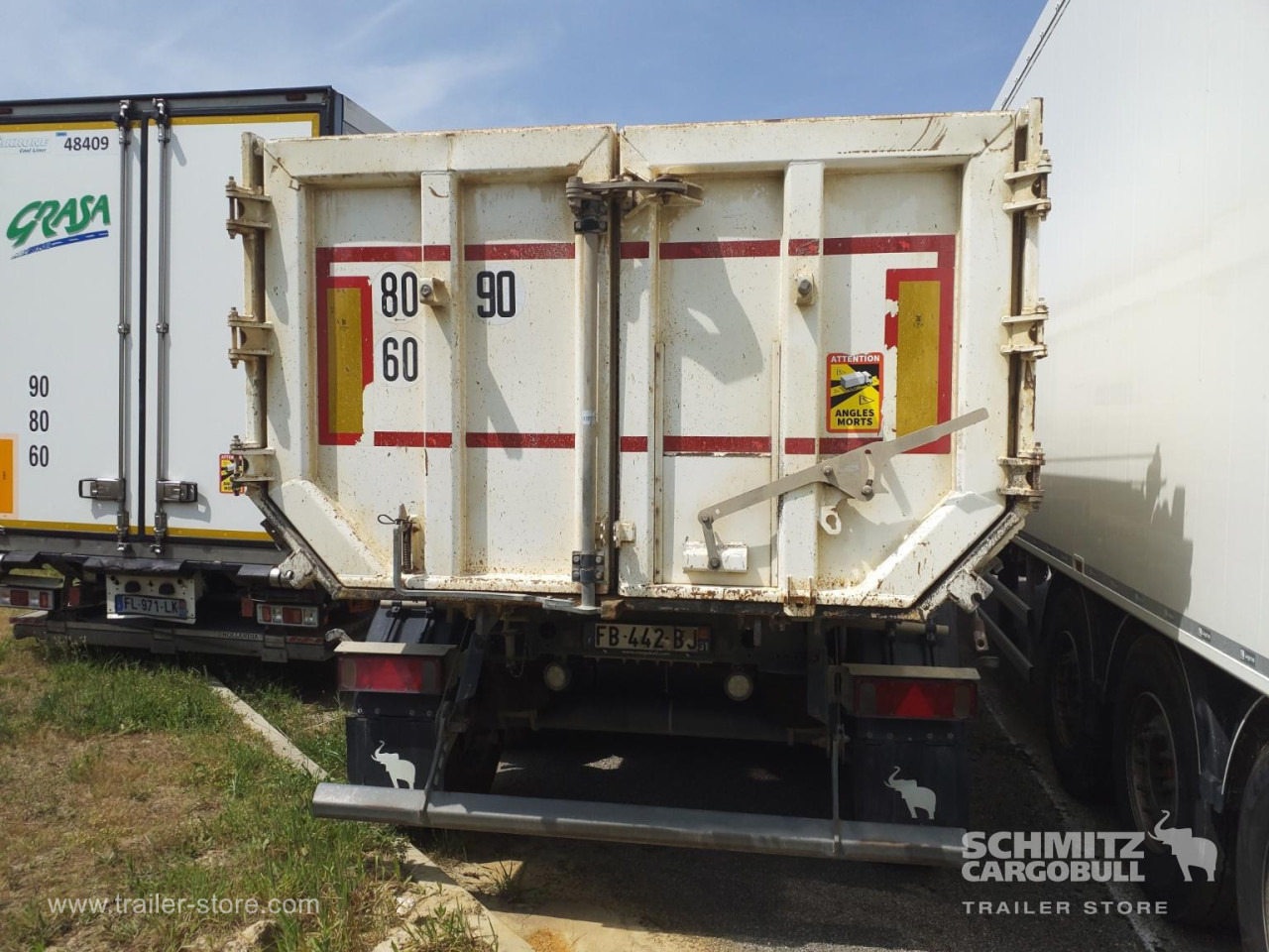 Semi-reboque basculante SCHMITZ Tipper Steel half pipe body 24m³: foto 6