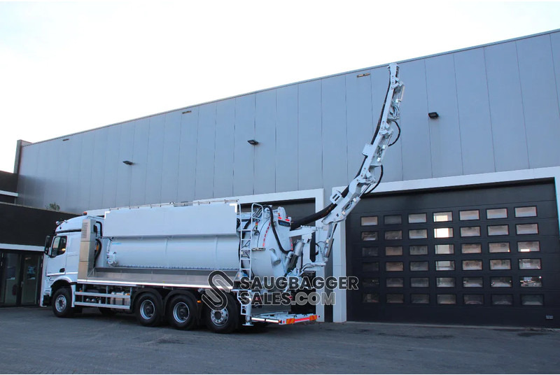 Caminhão limpa fossa Mercedes-Benz Arocs Amphitec Vortex 11000 Saugbagger: foto 6
