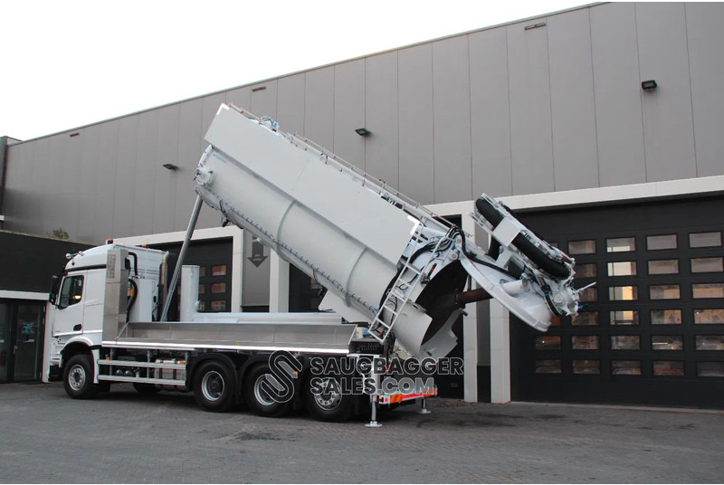 Caminhão limpa fossa Mercedes-Benz Arocs Amphitec Vortex 11000 Saugbagger: foto 10