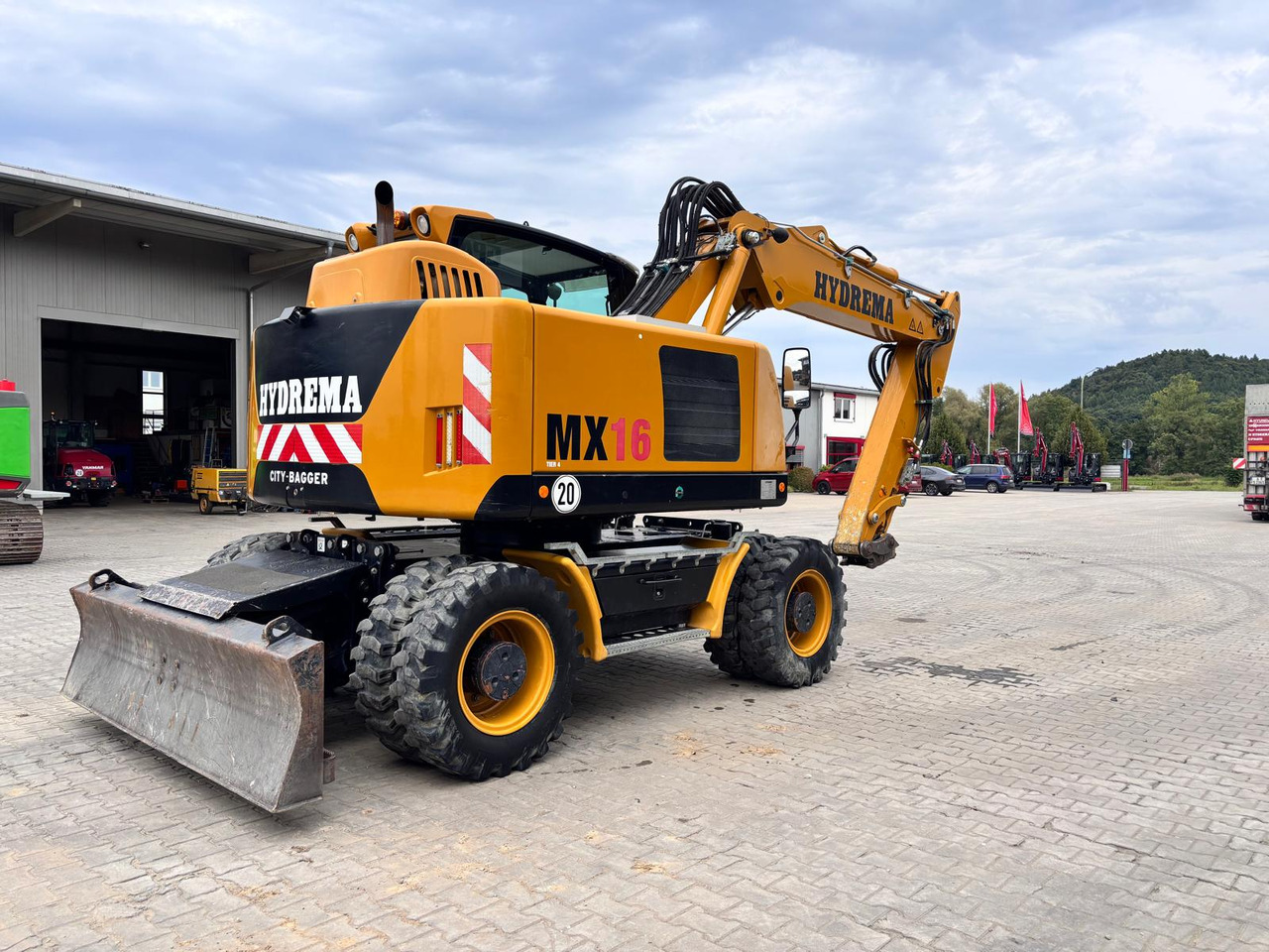 Hydrema MX 16G - Escavadeira de rodas: foto 3 Hydrema MX 16G - Escavadeira de rodas: foto 3