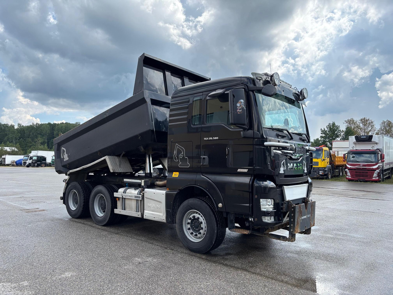 MAN TGX 26.580 - Camião basculante: foto 1 MAN TGX 26.580 - Camião basculante: foto 1