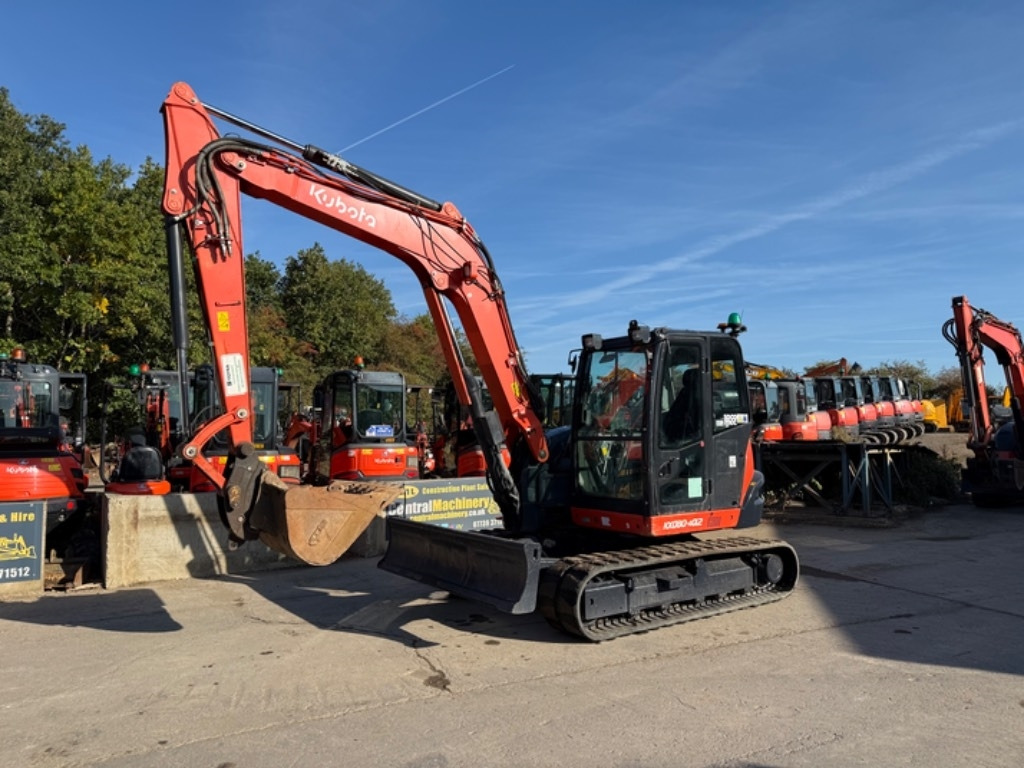 Kubota KX 080-4a2 - Mini escavadeira: foto 5 Kubota KX 080-4a2 - Mini escavadeira: foto 5