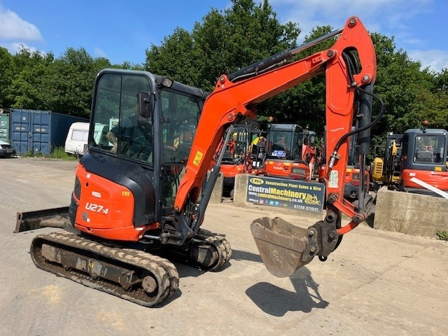 Kubota U 27-4 - Mini escavadeira: foto 4 Kubota U 27-4 - Mini escavadeira: foto 4