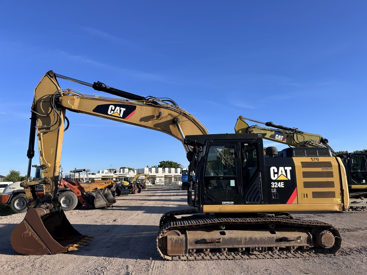 CATERPILLAR 324 E LN Deutsche Maschine! Top !!! - Escavadora de rastos: foto 1 CATERPILLAR 324 E LN Deutsche Maschine! Top !!! - Escavadora de rastos: foto 1