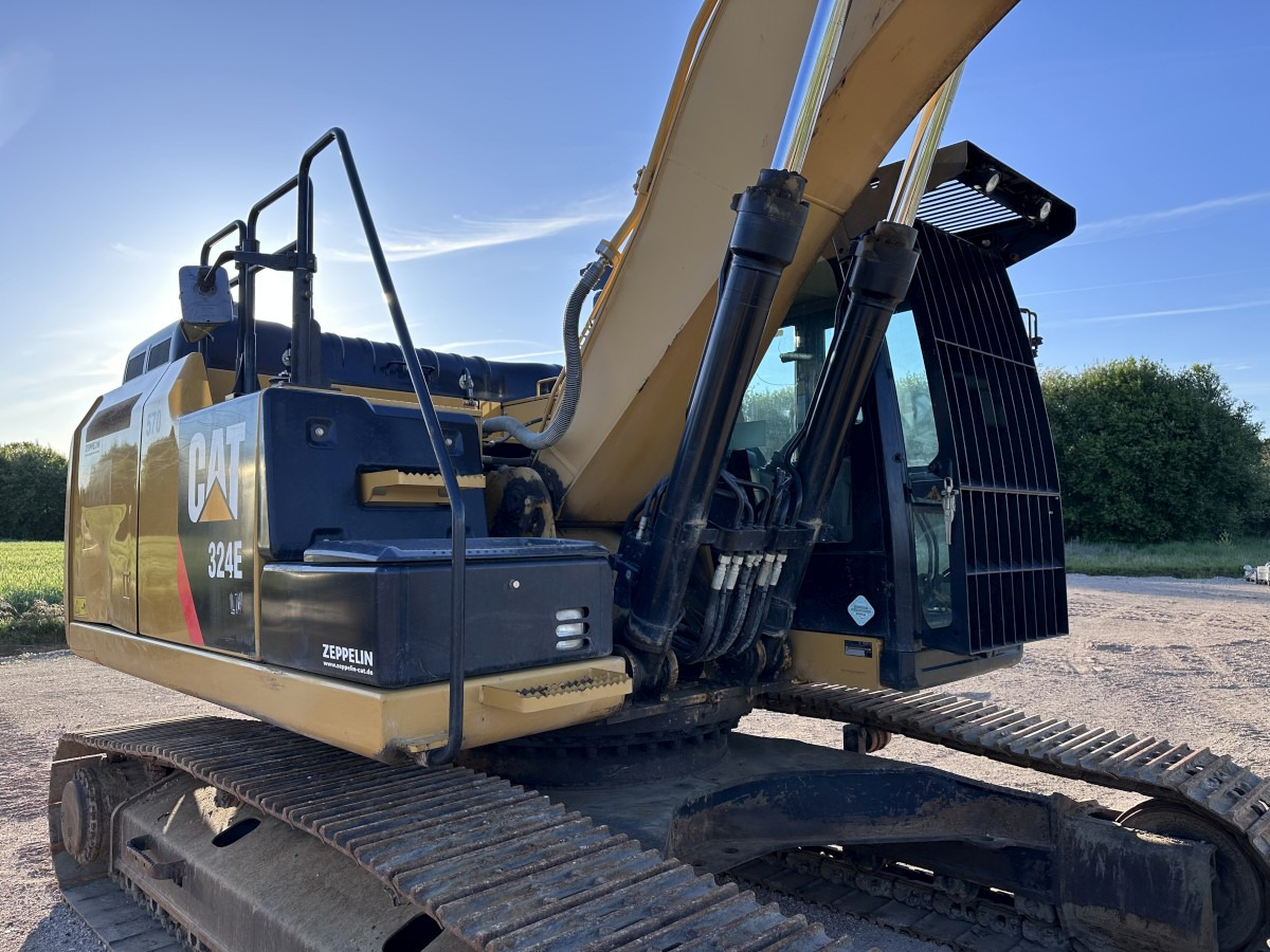 Escavadora de rastos CATERPILLAR 324 E LN Deutsche Maschine! Top !!!: foto 13