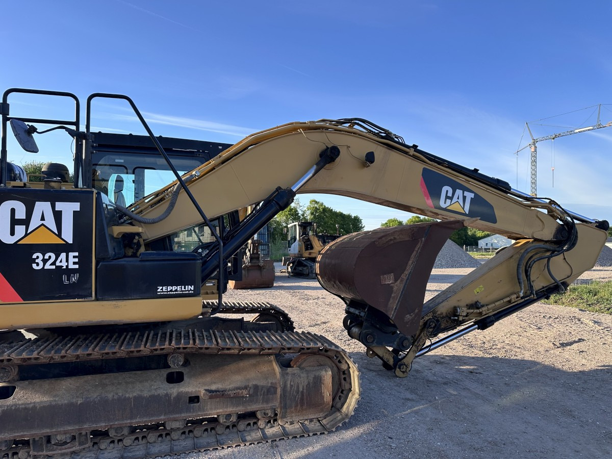 Escavadora de rastos CATERPILLAR 324 E LN Deutsche Maschine! Top !!!: foto 38