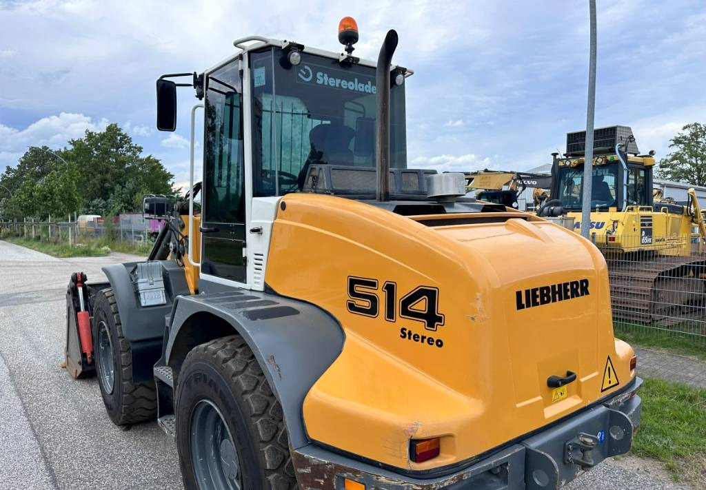 Locação financeira de Liebherr L 514 Stereo +30 Kmh Klima 3er Kreis Greifschaufel  Liebherr L 514 Stereo +30 Kmh Klima 3er Kreis Greifschaufel: foto 21