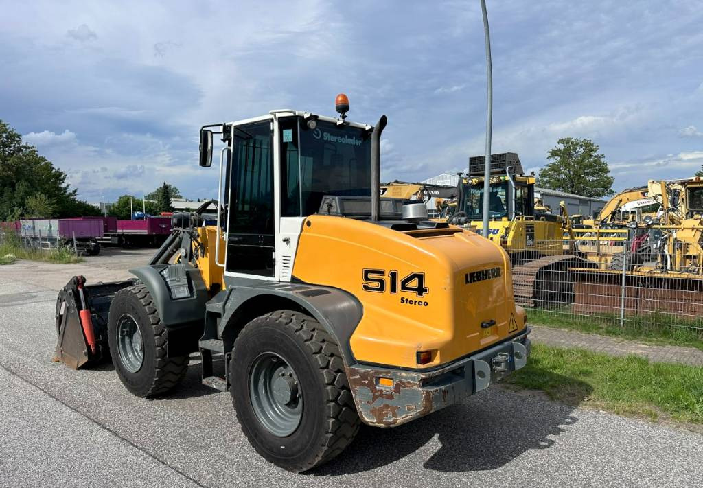Liebherr L 514 Stereo +30 Kmh Klima 3er Kreis Greifschaufel - Pá carregadora de rodas: foto 5 Liebherr L 514 Stereo +30 Kmh Klima 3er Kreis Greifschaufel - Pá carregadora de rodas: foto 5