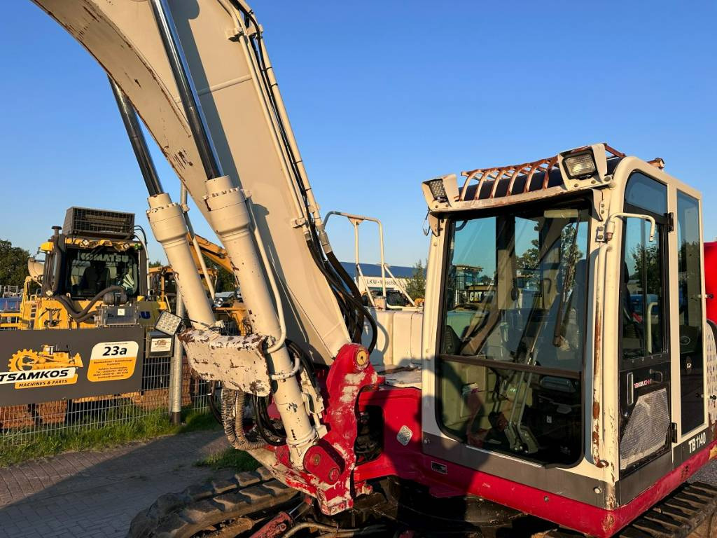 Escavadora de rastos Takeuchi TB 1140 + ISUZU Motor Klima 14.3 Tonnen !: foto 18