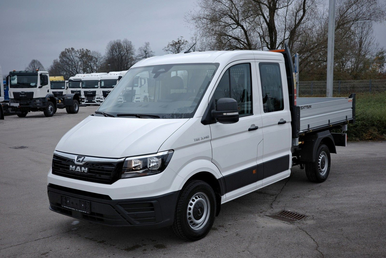 MAN TGE 3.140 L4 DoKa (3+4) 3-Seiten-Kipper - Carrinha basculante, Carrinha cabine dupla: foto 1 MAN TGE 3.140 L4 DoKa (3+4) 3-Seiten-Kipper - Carrinha basculante, Carrinha cabine dupla: foto 1